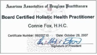Board Certified Holistic Health Practitioners License