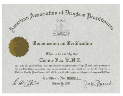 American Association of Drugless Practitioners Certification